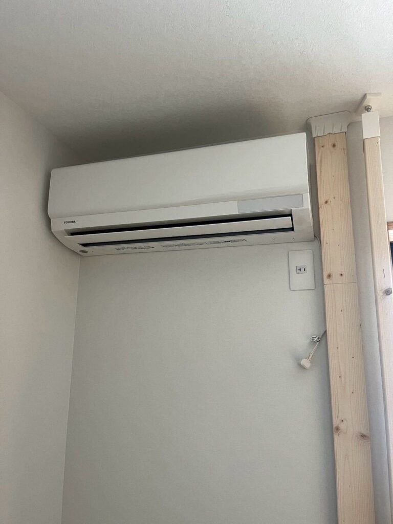 中野電設の家庭用エアコン施工例