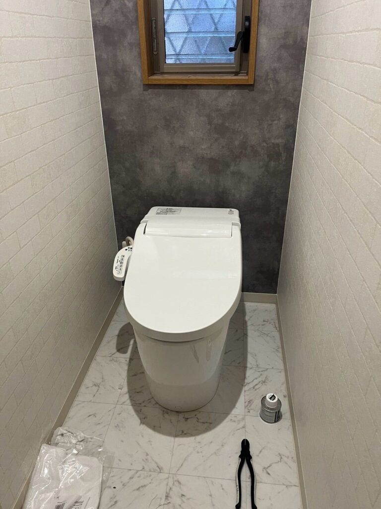 中野電設のトイレ設備施工例