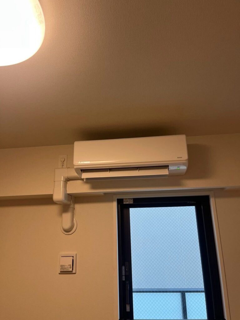 中野電設の家庭用エアコン施工例