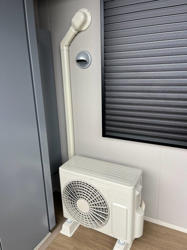 中野電設の家庭用エアコン施工例