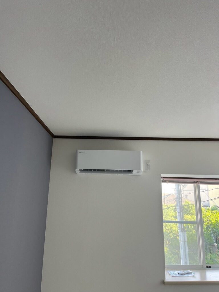 中野電設の家庭用エアコン施工例