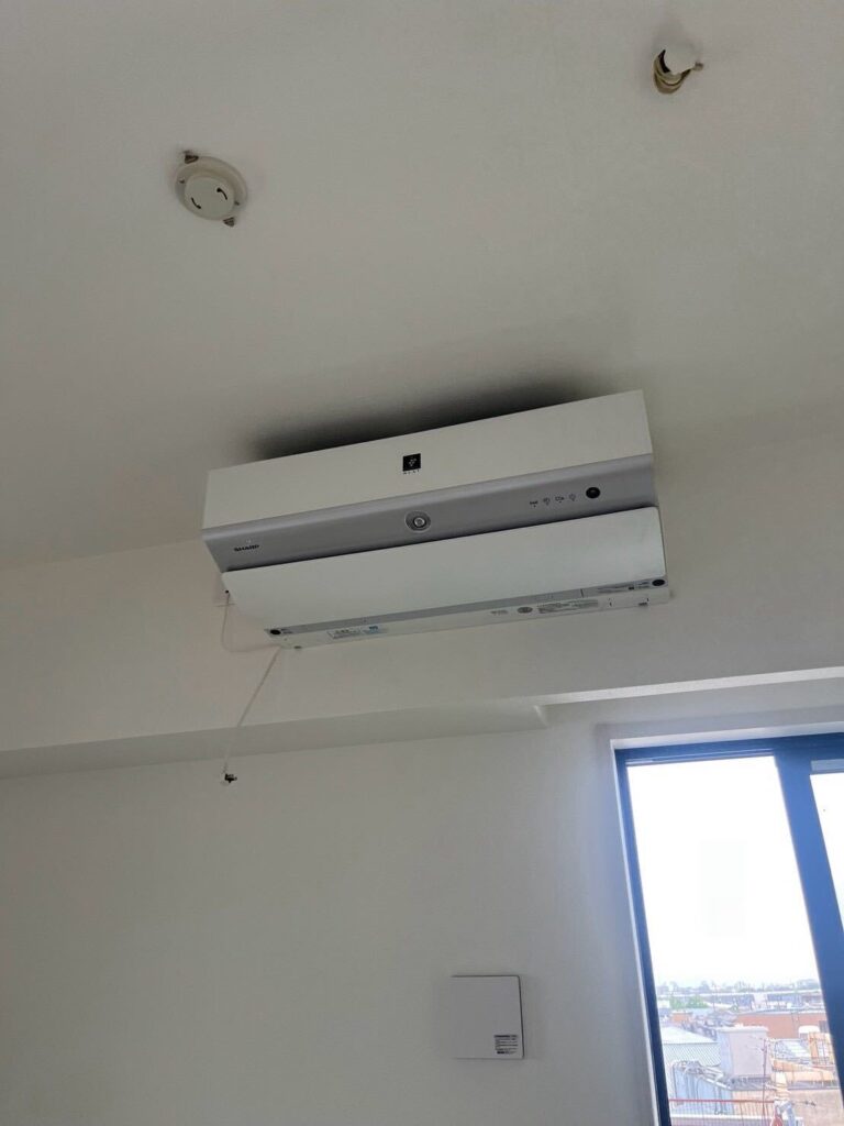 中野電設の家庭用エアコン施工例