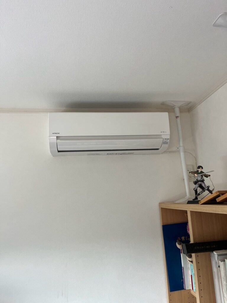 中野電設の家庭用エアコン施工例