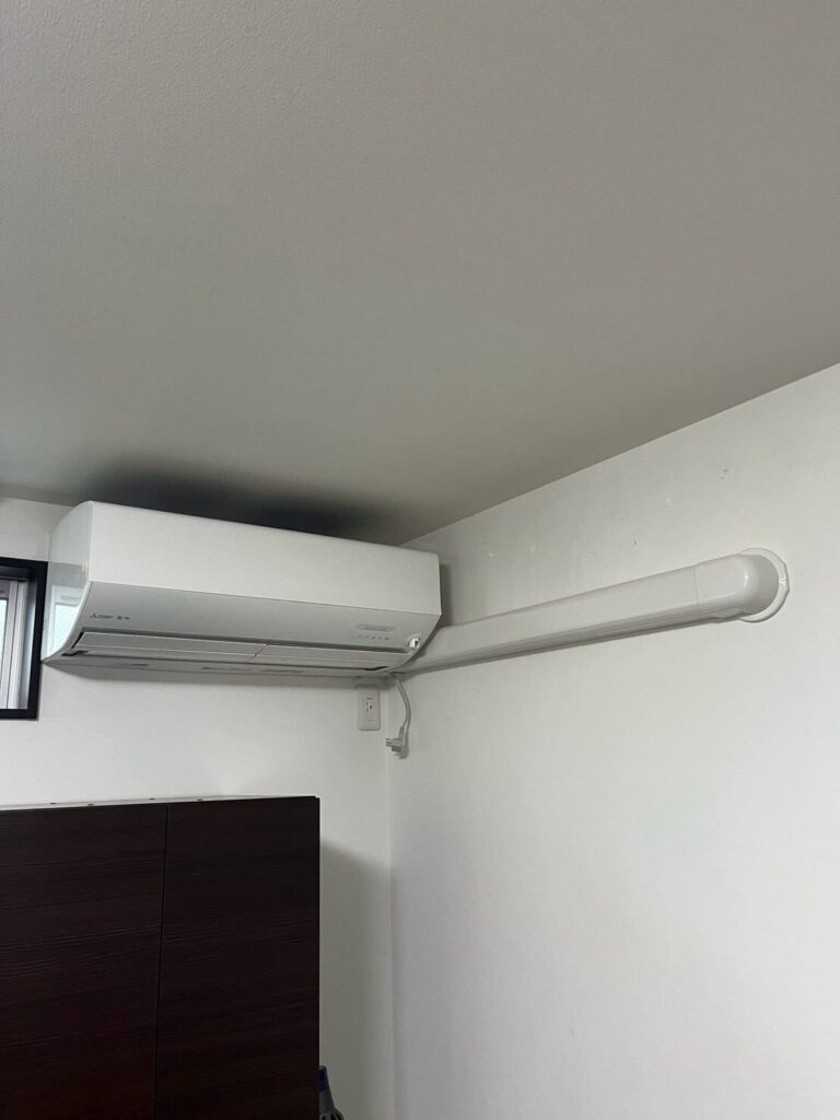 中野電設の家庭用エアコン施工例