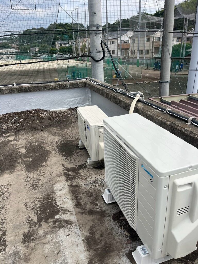 中野電設の家庭用エアコン施工例