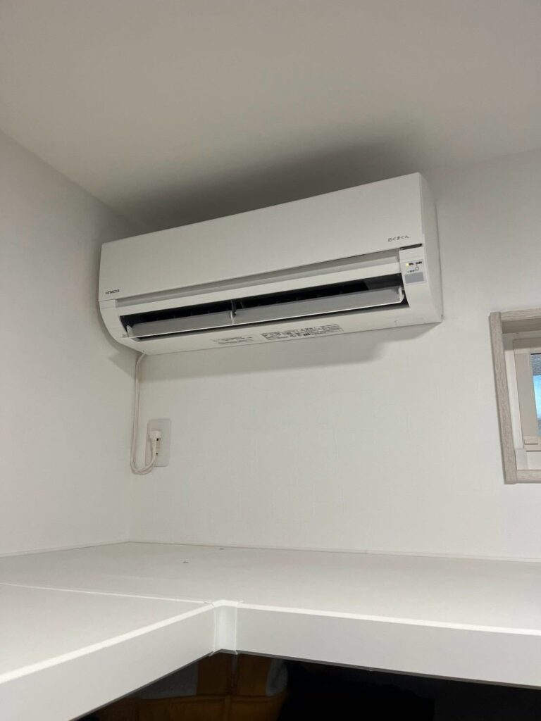 中野電設の家庭用エアコン施工例