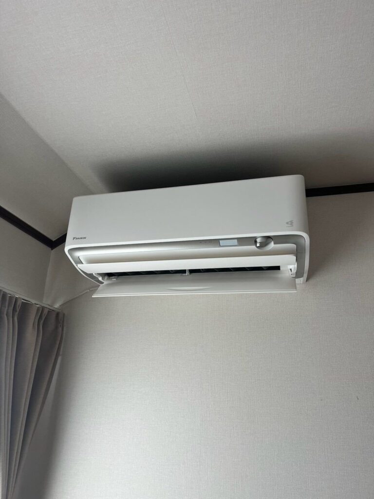 中野電設の家庭用エアコン施工例