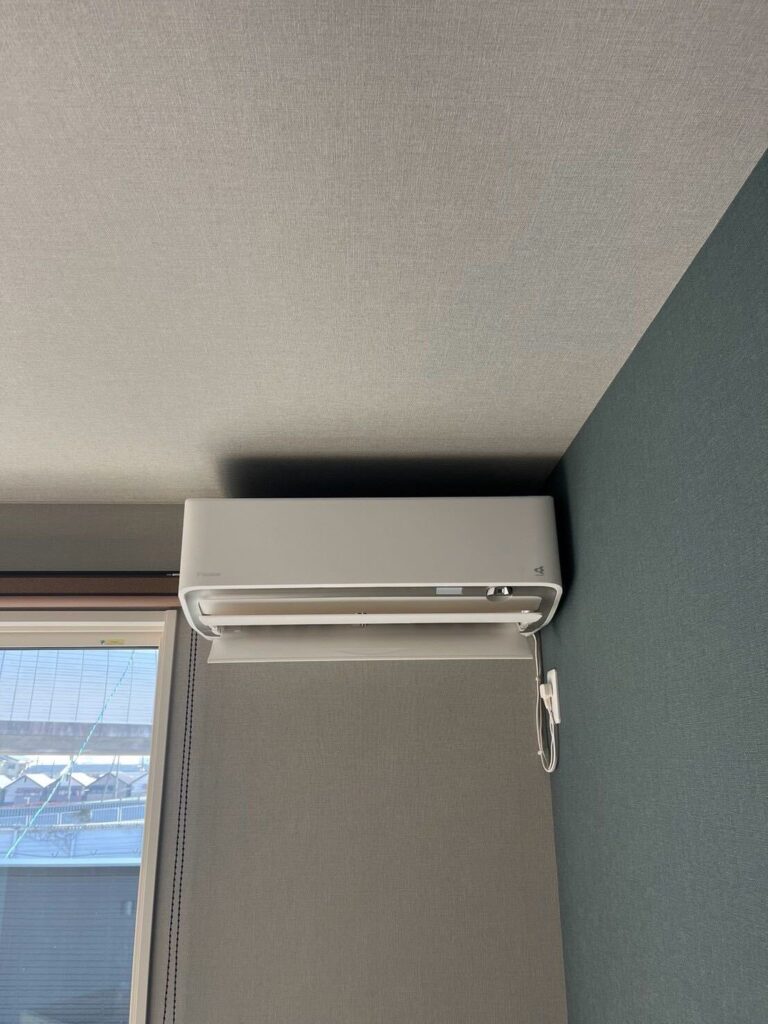 中野電設の家庭用エアコン施工例