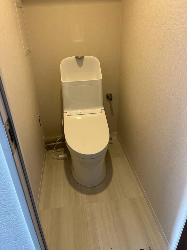 中野電設のトイレ設備施工例