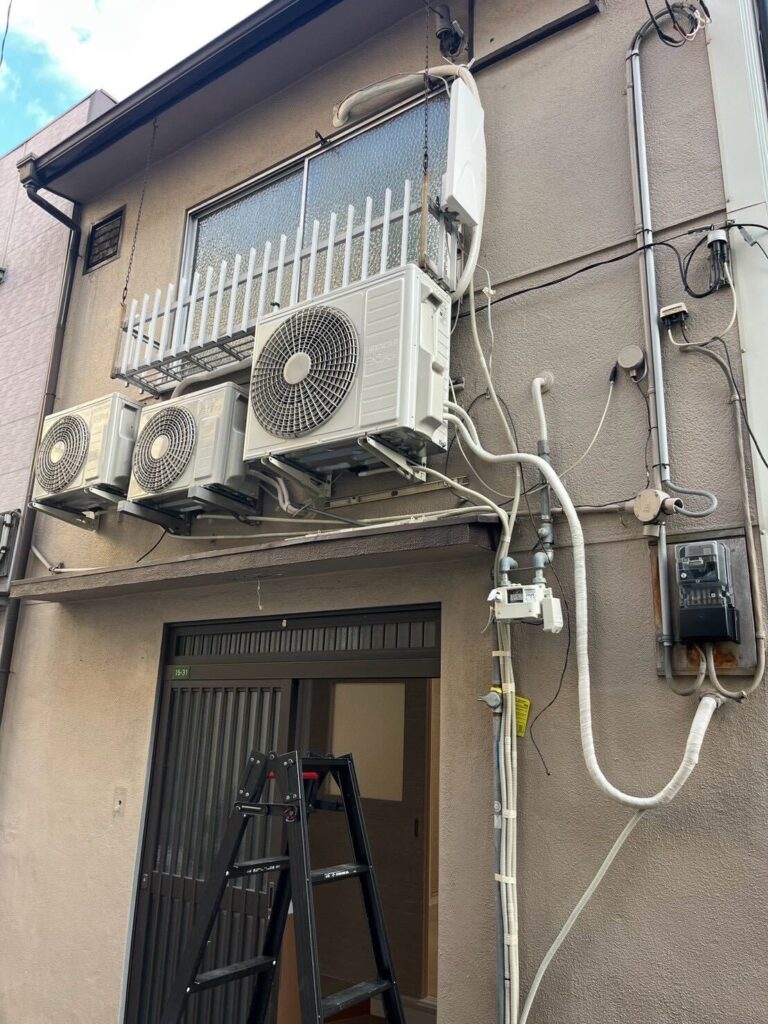 中野電設の家庭用エアコン施工例